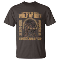 Viking T Shirt Better To Be Wolf Of Odin Norse Mythology