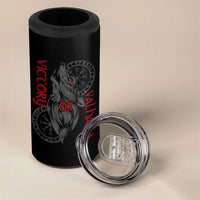 Viking Victory Or Valhalla 4 in 1 Can Cooler Tumbler Norse Mythology