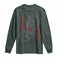 Viking Victory Or Valhalla Long Sleeve Shirt Norse Mythology