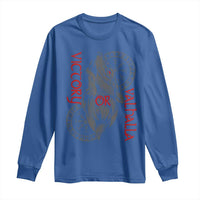 Viking Victory Or Valhalla Long Sleeve Shirt Norse Mythology