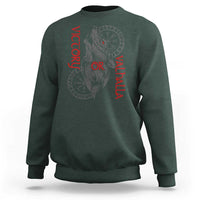 Viking Victory Or Valhalla Sweatshirt Norse Mythology