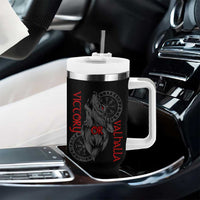 Viking Victory Or Valhalla Tumbler With Handle Norse Mythology
