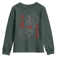 Viking Victory Or Valhalla Youth Sweatshirt Norse Mythology