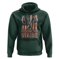 American Viking Hoodie American Flag Axe Norse Mythology