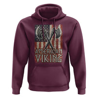 American Viking Hoodie American Flag Axe Norse Mythology