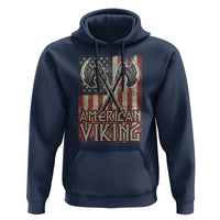American Viking Hoodie American Flag Axe Norse Mythology