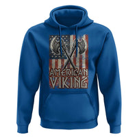 American Viking Hoodie American Flag Axe Norse Mythology