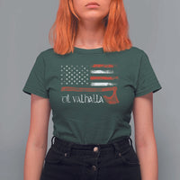Viking Til Valhalla T Shirt For Women