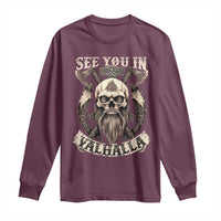 Viking Long Sleeve Shirt See You In Valhalla