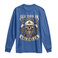 Viking Long Sleeve Shirt See You In Valhalla