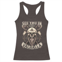 Viking Racerback Tank Top See You In Valhalla