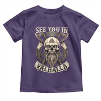 Viking Toddler T Shirt See You In Valhalla