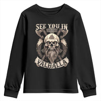 Viking Youth Sweatshirt See You In Valhalla