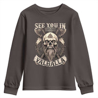 Viking Youth Sweatshirt See You In Valhalla