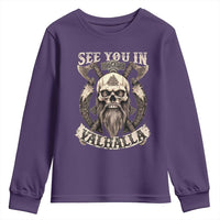 Viking Youth Sweatshirt See You In Valhalla