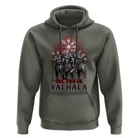 Viking Warrior Hoodie See You In Valhalla