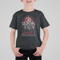 Viking Warrior T Shirt For Kid See You In Valhalla