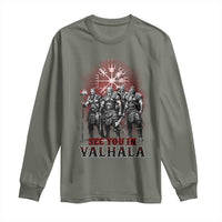 Viking Warrior Long Sleeve Shirt See You In Valhalla
