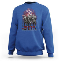 Viking Warrior Sweatshirt See You In Valhalla