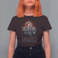 Viking Warrior T Shirt For Women See You In Valhalla