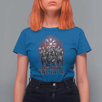 Viking Warrior T Shirt For Women See You In Valhalla