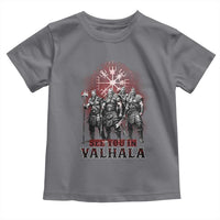 Viking Warrior Toddler T Shirt See You In Valhalla