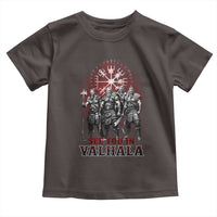 Viking Warrior Toddler T Shirt See You In Valhalla