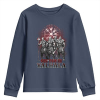 Viking Warrior Youth Sweatshirt See You In Valhalla