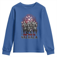 Viking Warrior Youth Sweatshirt See You In Valhalla