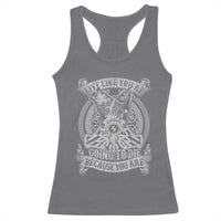 Viking Racerback Tank Top Live Like You're Going To Die Because You Are