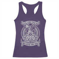 Viking Racerback Tank Top Live Like You're Going To Die Because You Are