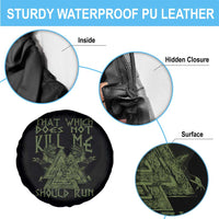 Viking Spare Tire Cover That Which Does Not Kill Me Should Run Valknut