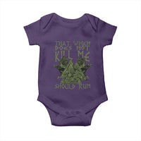 Viking Baby Onesie That Which Does Not Kill Me Should Run Valknut