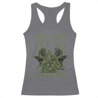 Viking Racerback Tank Top That Which Does Not Kill Me Should Run Valknut