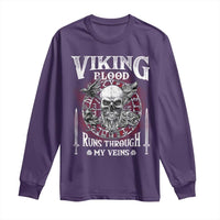 Viking Blood Runs Through My Veins Long Sleeve Shirt