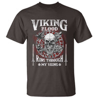 Viking Blood Runs Through My Veins T Shirt
