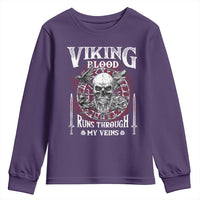 Viking Blood Runs Through My Veins Youth Sweatshirt