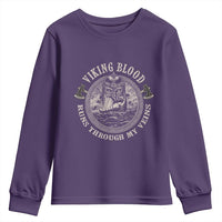 Viking Blood Youth Sweatshirt Runs Through My Veins