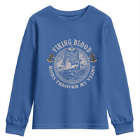 Viking Blood Youth Sweatshirt Runs Through My Veins