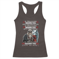 Viking Racerback Tank Top If They Stand Against You Show No Mercy