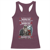 Viking Racerback Tank Top If They Stand Against You Show No Mercy