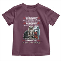 Viking Toddler T Shirt If They Stand Against You Show No Mercy