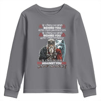 Viking Youth Sweatshirt If They Stand Against You Show No Mercy