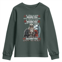 Viking Youth Sweatshirt If They Stand Against You Show No Mercy