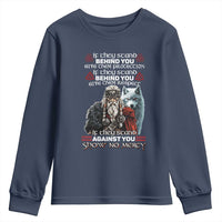 Viking Youth Sweatshirt If They Stand Against You Show No Mercy