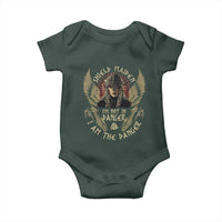 Shield Maiden Baby Onesie I Am The Danger Female Warrior Scandinavian Folklore Mythology