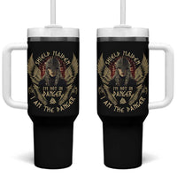 Shield Maiden Tumbler With Handle I Am The Danger Female Warrior Scandinavian Folklore Mythology
