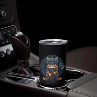 Nordic Norse Viking Cat Warrior Tumbler Cup