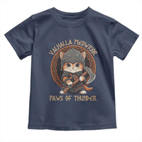 Viking Cat Toddler T Shirt Norse Mythology Cat Warrior