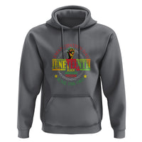 Juneteenth Hoodie Emancipation Day Black American Freedom June 19th 1865 - Wonder Print Shop